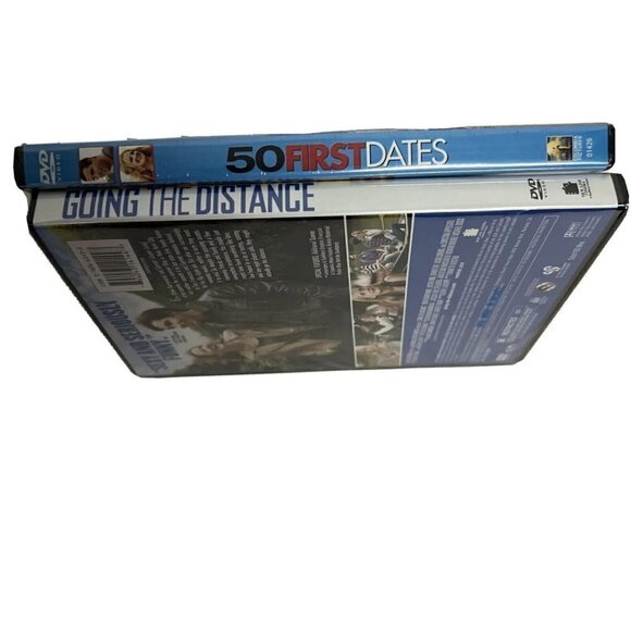 Lot of 2 DVDs Movies 50 First Dates WideScreen Edition Going The Distance New - Picture 3 of 3